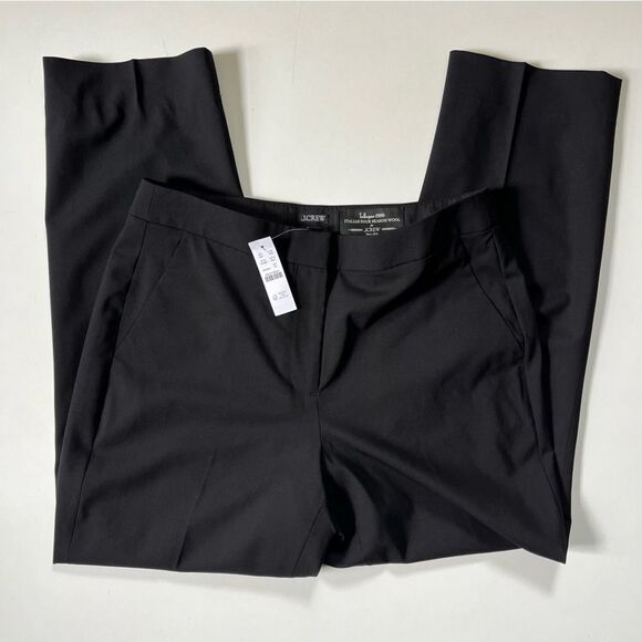 J.Crew NWT 2024 Full-length Kate pant in Italian bi-stretch wool blend 8P - Picture 6 of 14